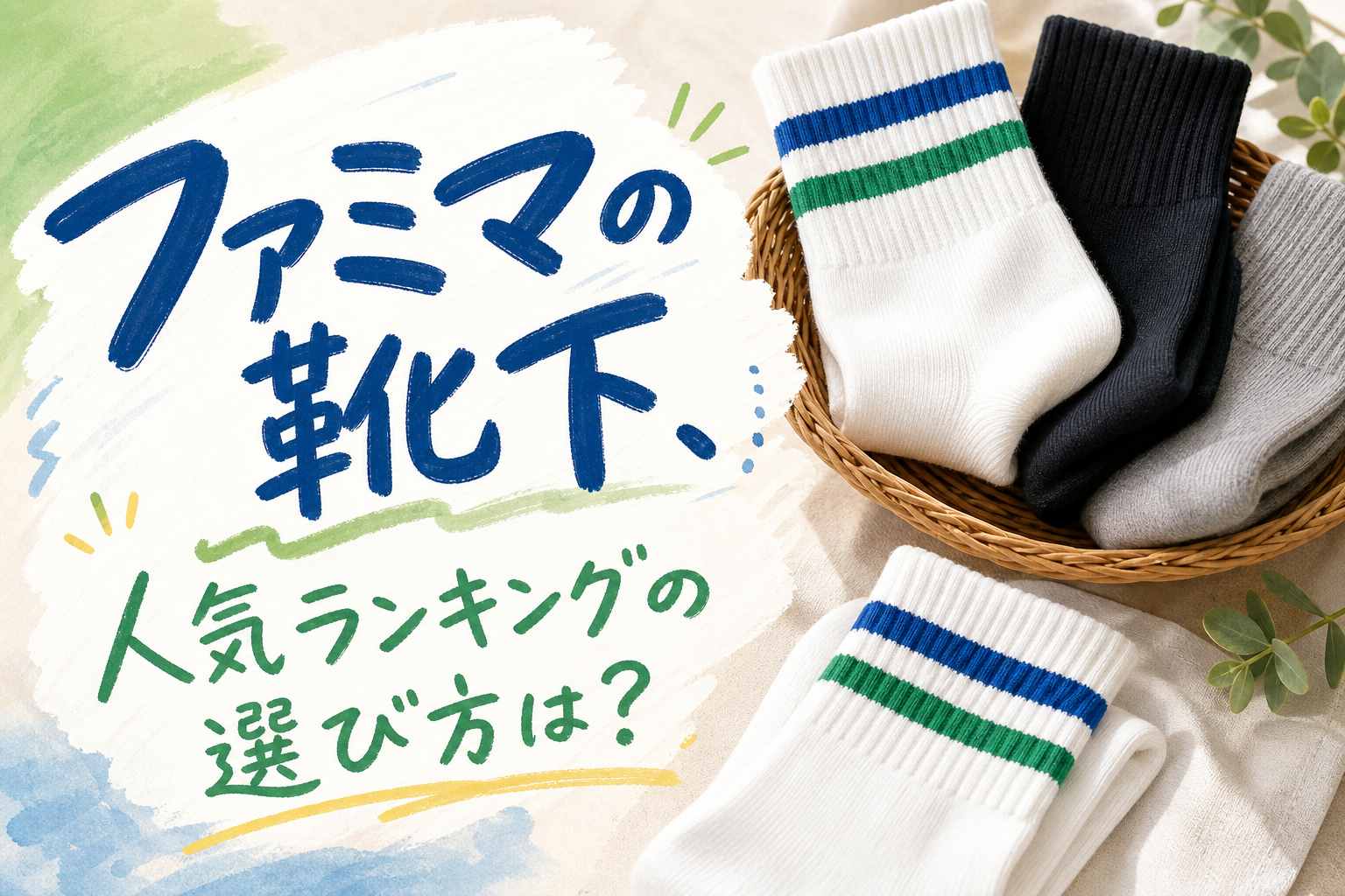 ファミマの靴下、人気ランキングの選び方は？