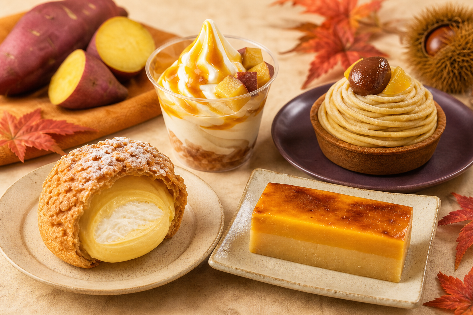 ファミマの秋スイーツは「食感・味・温度」で選ぶ